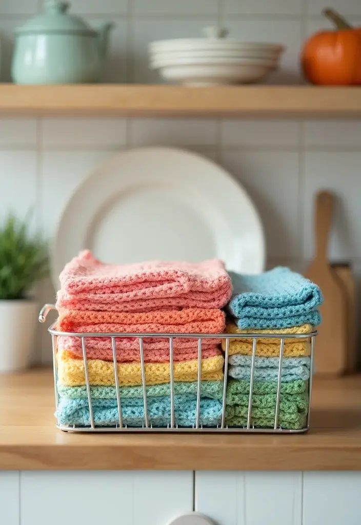 28 Eco Friendly Cleaning Products To Display Beautifully 82 28 Eco Friendly Cleaning Products To Display Beautifully - 26. Reusable Dish Cloths