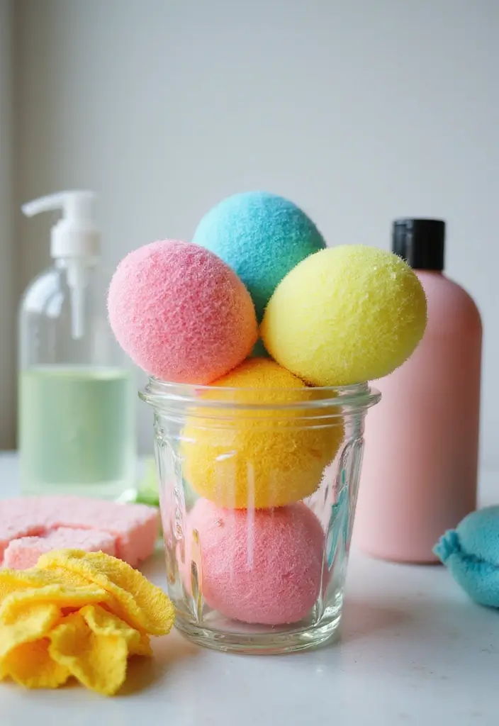 28 Eco Friendly Cleaning Products To Display Beautifully 20 28 Eco Friendly Cleaning Products To Display Beautifully - 8. Biodegradable Sponges