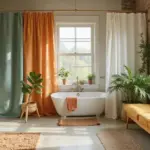 28 Eco Friendly Shower Curtain Ideas For Green Bathrooms