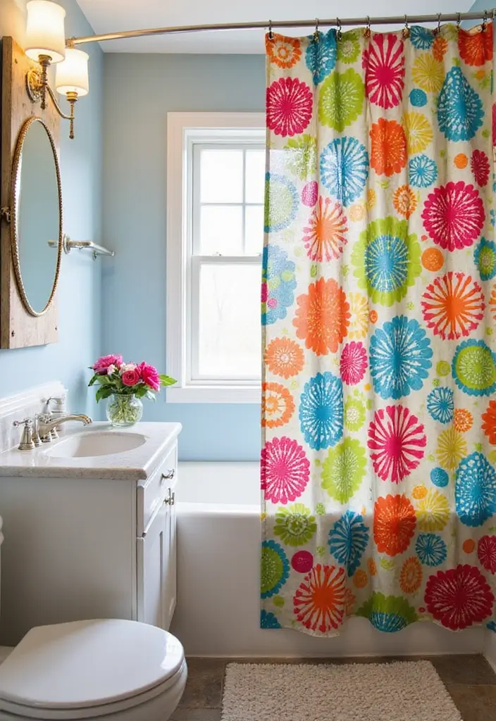 28 Eco Friendly Shower Curtain Ideas For Green Bathrooms 4 28 Eco Friendly Shower Curtain Ideas For Green Bathrooms - 4. Recycled Plastic Resilience