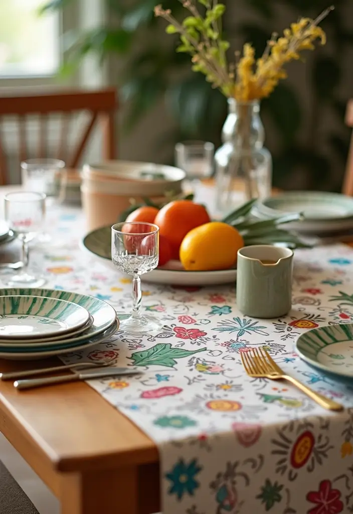 28 Eco Friendly Table Decor Ideas For Sustainable Dining 33 28 Eco Friendly Table Decor Ideas For Sustainable Dining - 15. Recycled Paper Tablecloths