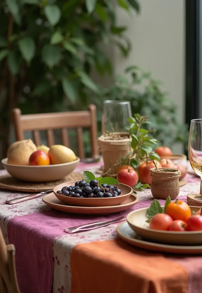 28 Eco Friendly Table Decor Ideas For Sustainable Dining 34 28 Eco Friendly Table Decor Ideas For Sustainable Dining - 16. Natural Dyes for Table Decor