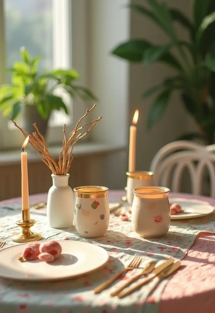 28 Eco Friendly Table Decor Ideas For Sustainable Dining 36 28 Eco Friendly Table Decor Ideas For Sustainable Dining - 18. Non-Toxic Paint for Decorative Accents