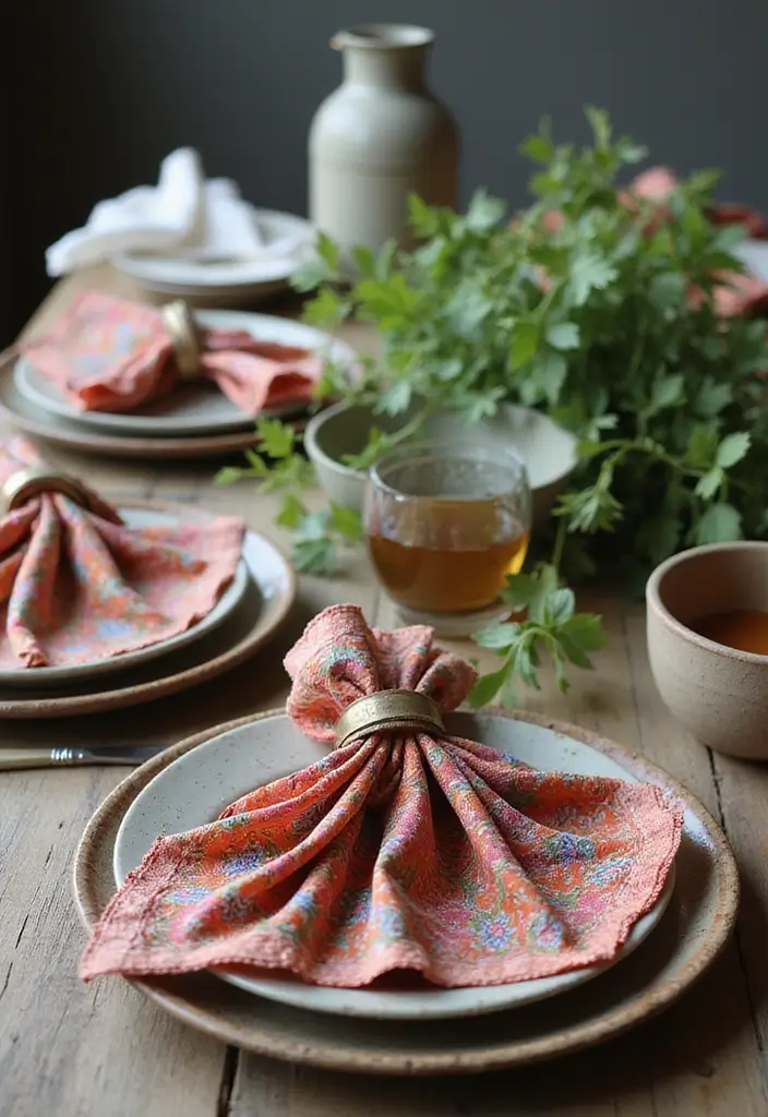 28 Eco Friendly Table Decor Ideas For Sustainable Dining 2 28 Eco Friendly Table Decor Ideas For Sustainable Dining - 2. Reusable Cloth Napkins