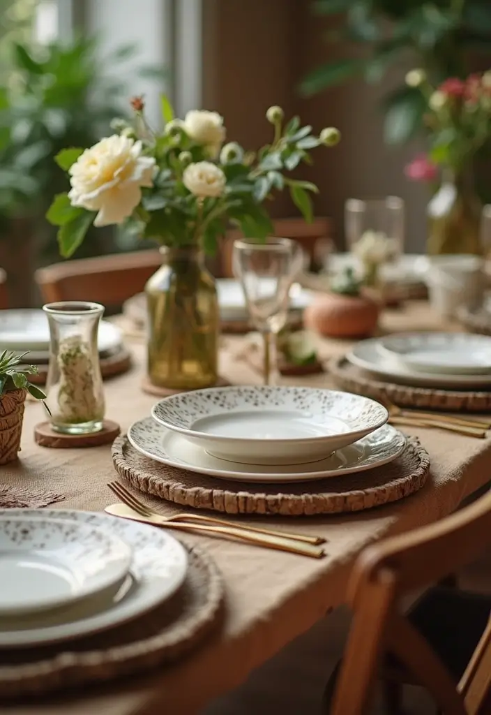 28 Eco Friendly Table Decor Ideas For Sustainable Dining 70 28 Eco Friendly Table Decor Ideas For Sustainable Dining - 26. DIY Table Decorations