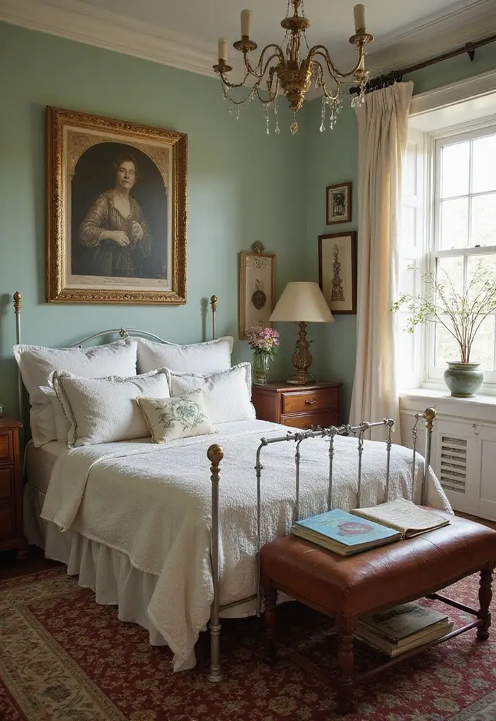 28 Home Decor Ideas With Luxury Bedding You Must Try 23 28 Home Decor Ideas With Luxury Bedding You Must Try - 15. Vintage Finds