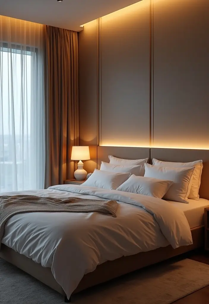 28 Home Decor Ideas With Luxury Bedding You Must Try 45 28 Home Decor Ideas With Luxury Bedding You Must Try - 25. Smart Tech Integration