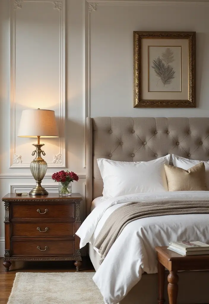 28 Home Decor Ideas With Luxury Bedding You Must Try 66 28 Home Decor Ideas With Luxury Bedding You Must Try - 28. Elegant Nightstands