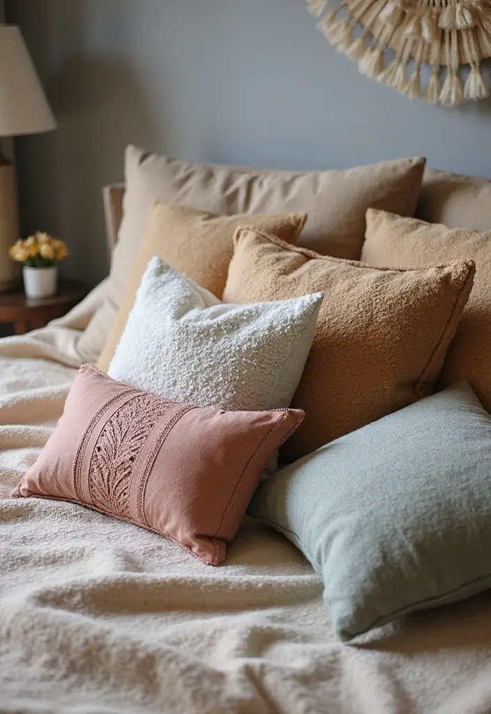 28 Home Decor Ideas With Luxury Bedding You Must Try 7 28 Home Decor Ideas With Luxury Bedding You Must Try - 5. Decorative Throw Pillows