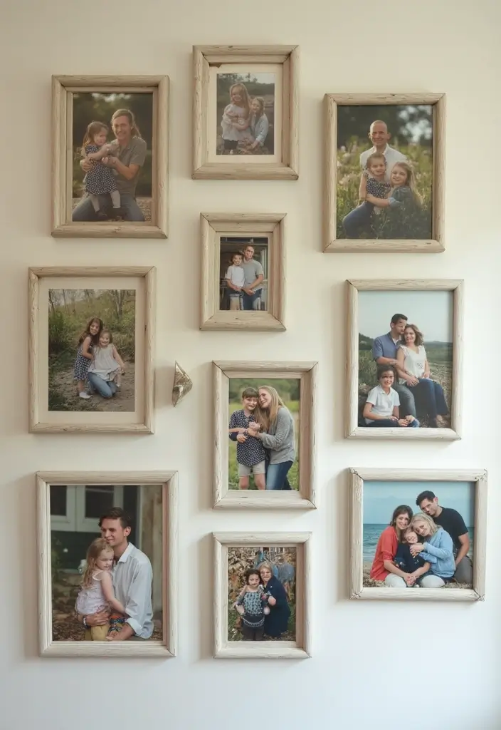 28 Recycled Glass Home Decor Ideas For Eco Lovers - 10. Glass Picture Frames