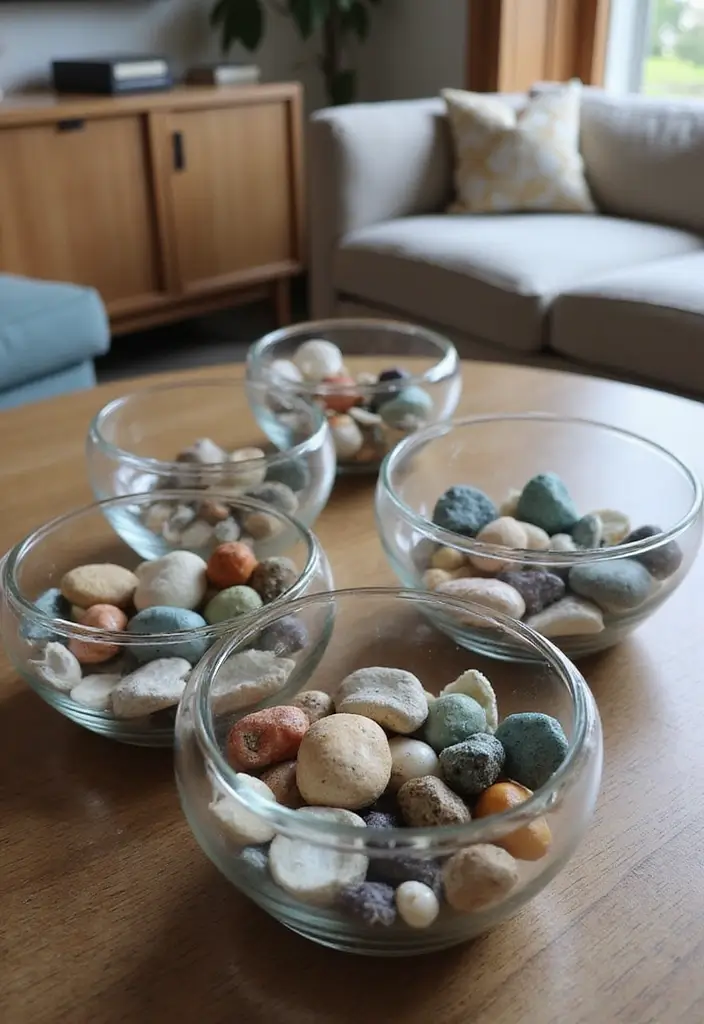 28 Recycled Glass Home Decor Ideas For Eco Lovers - 20. Decorative Glass Bowls