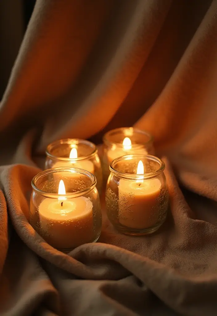 28 Recycled Glass Home Decor Ideas For Eco Lovers - 9. Recycled Glass Candle Holders