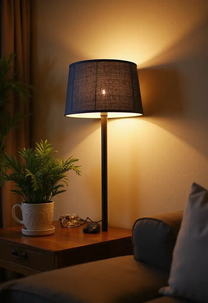 28 Upcycled Denim Home Decor Ideas You Can Try 58 28 Upcycled Denim Home Decor Ideas You Can Try - 10. Denim Lampshades