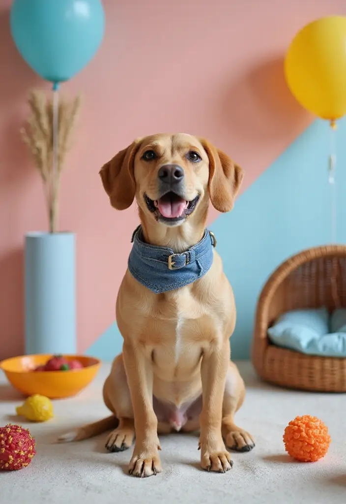 28 Upcycled Denim Home Decor Ideas You Can Try 117 28 Upcycled Denim Home Decor Ideas You Can Try - 21. Denim Pet Accessories