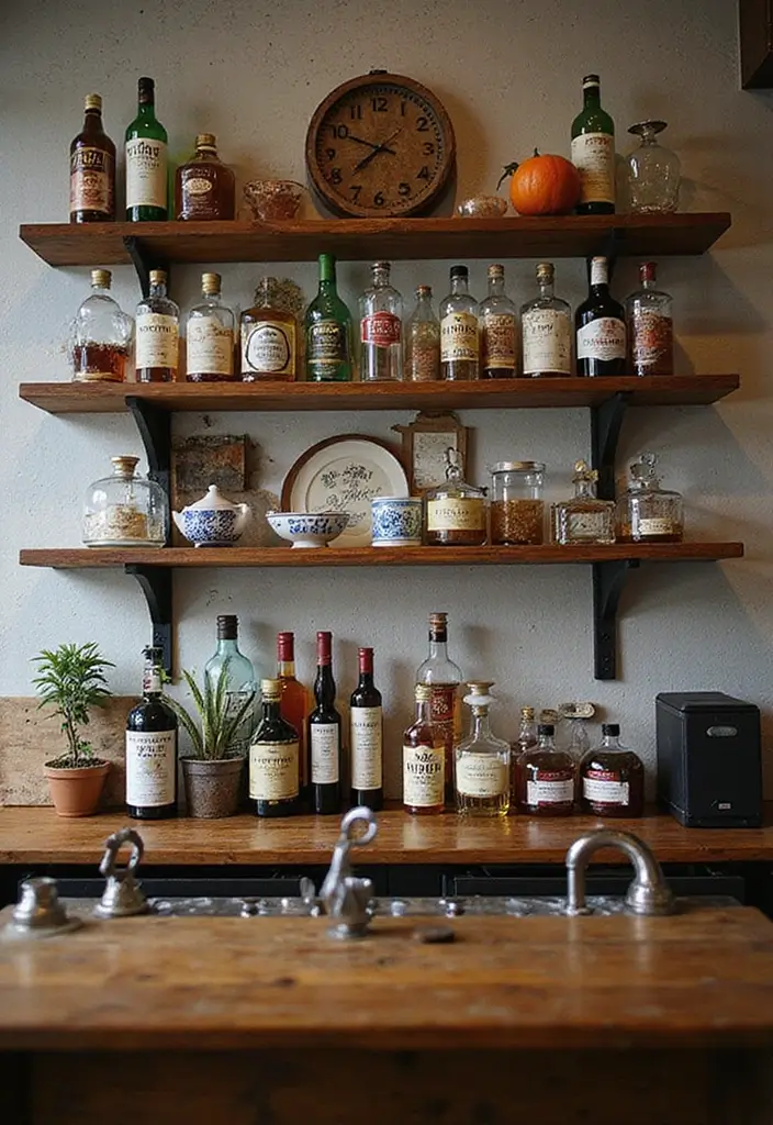 29 Modern Home Bar Decor Ideas With Sleek Finishes 52 29 Modern Home Bar Decor Ideas With Sleek Finishes - 20. Incorporating Personal Touches