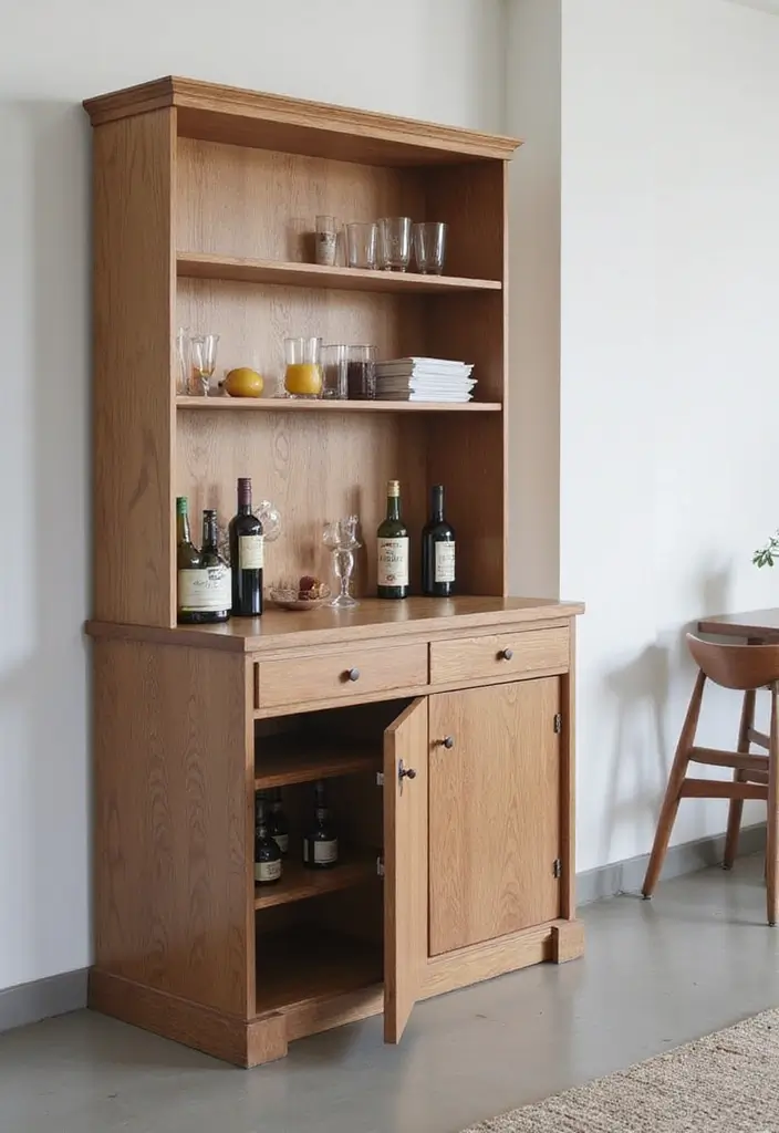 29 Modern Home Bar Decor Ideas With Sleek Finishes 53 29 Modern Home Bar Decor Ideas With Sleek Finishes - 21. Compact Home Bar Designs