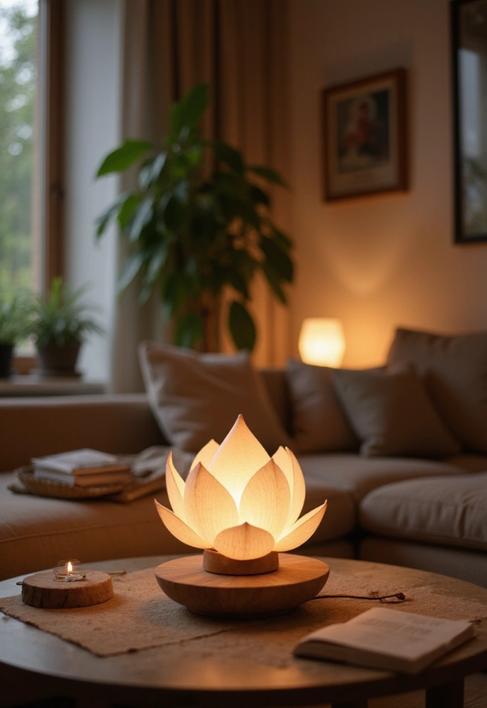 29 Zen Lotus Lamp Decor Ideas For Peaceful Corners 45 29 Zen Lotus Lamp Decor Ideas For Peaceful Corners - 25. Lotus Lamps and Feng Shui