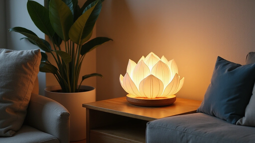 29 Zen Lotus Lamp Decor Ideas For Peaceful Corners