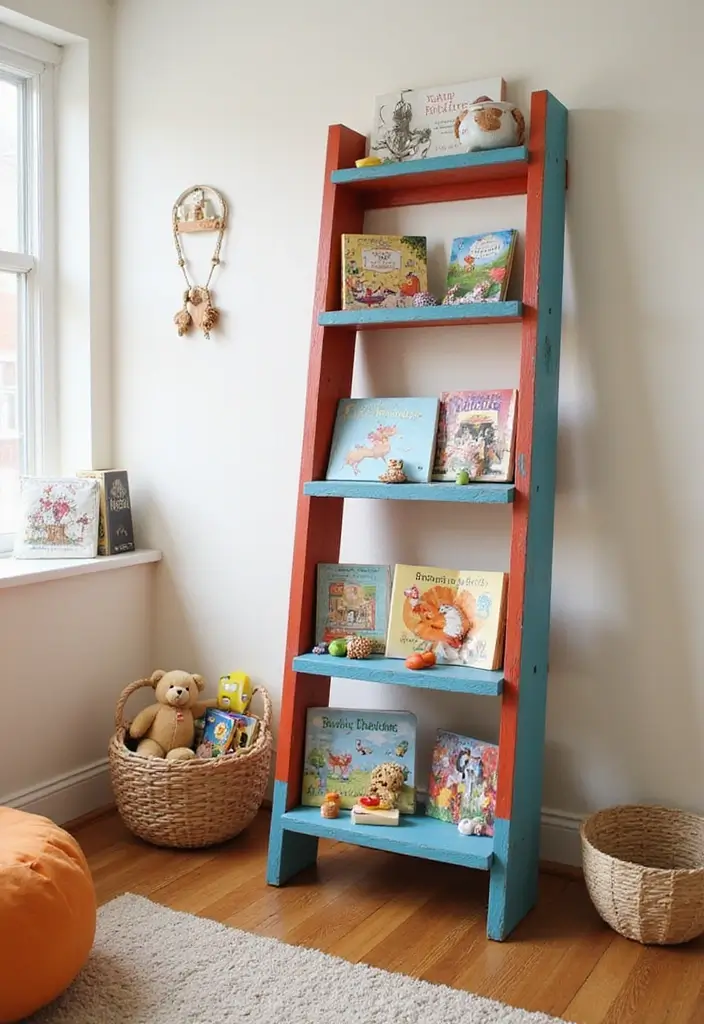 30+ DIY Room Decor Ideas Using Recycled Materials 1 30+ DIY Room Decor Ideas Using Recycled Materials - 1. Upcycled Bookshelf