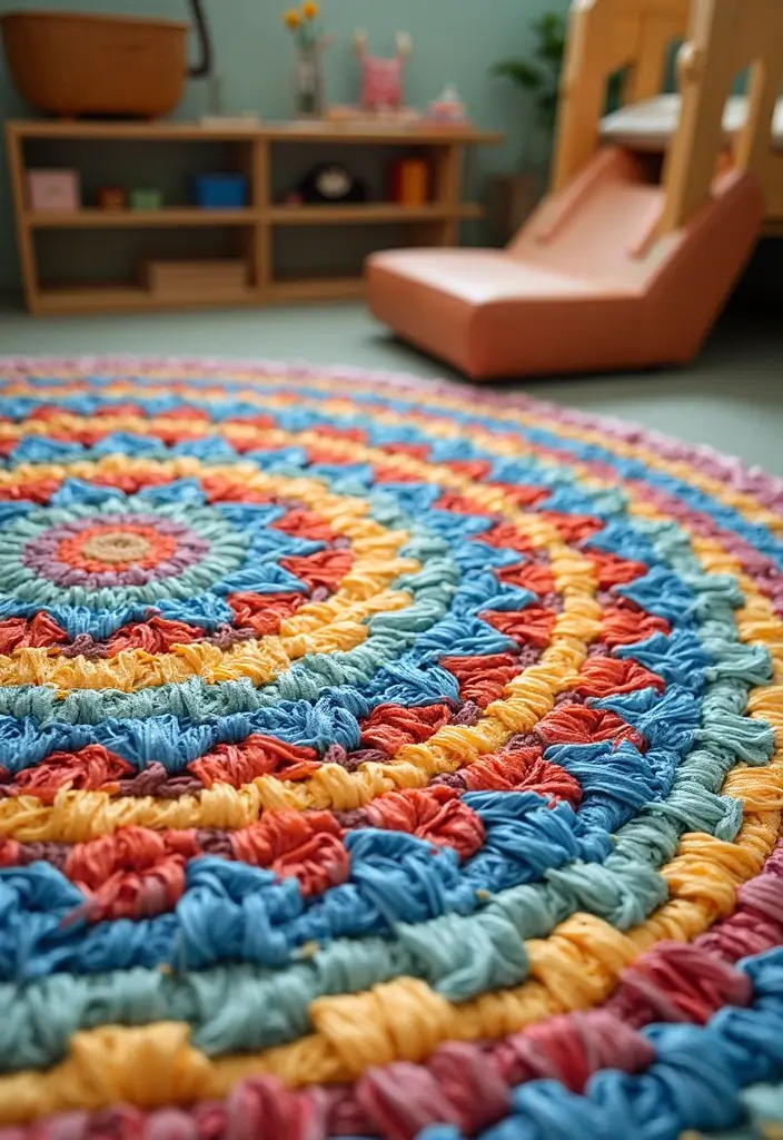 30+ DIY Room Decor Ideas Using Recycled Materials 29 30+ DIY Room Decor Ideas Using Recycled Materials - 13. Woven Plastic Bag Rugs
