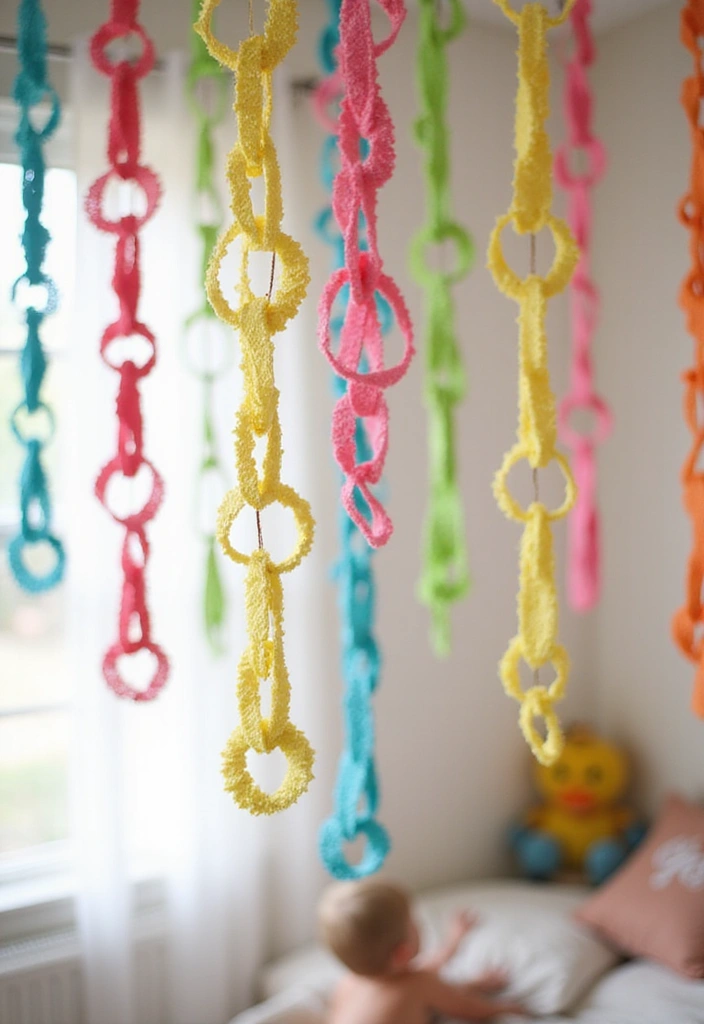 30+ DIY Room Decor Ideas Using Recycled Materials 91 30+ DIY Room Decor Ideas Using Recycled Materials - 29. Decorative Paper Chains