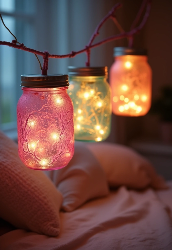 30+ DIY Room Decor Ideas Using Recycled Materials 12 30+ DIY Room Decor Ideas Using Recycled Materials - 6. Mason Jar Lanterns