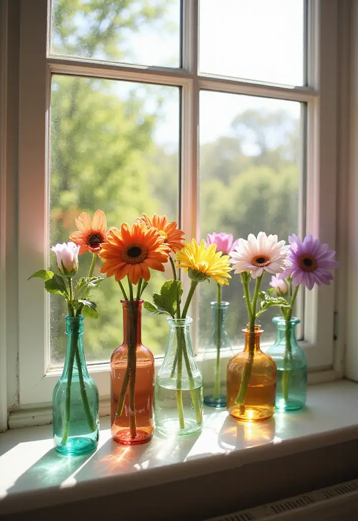 30+ Decorative Glass Vases On Display For Elegant Interiors 38 30+ Decorative Glass Vases On Display For Elegant Interiors - 18. Clear Colored Vases