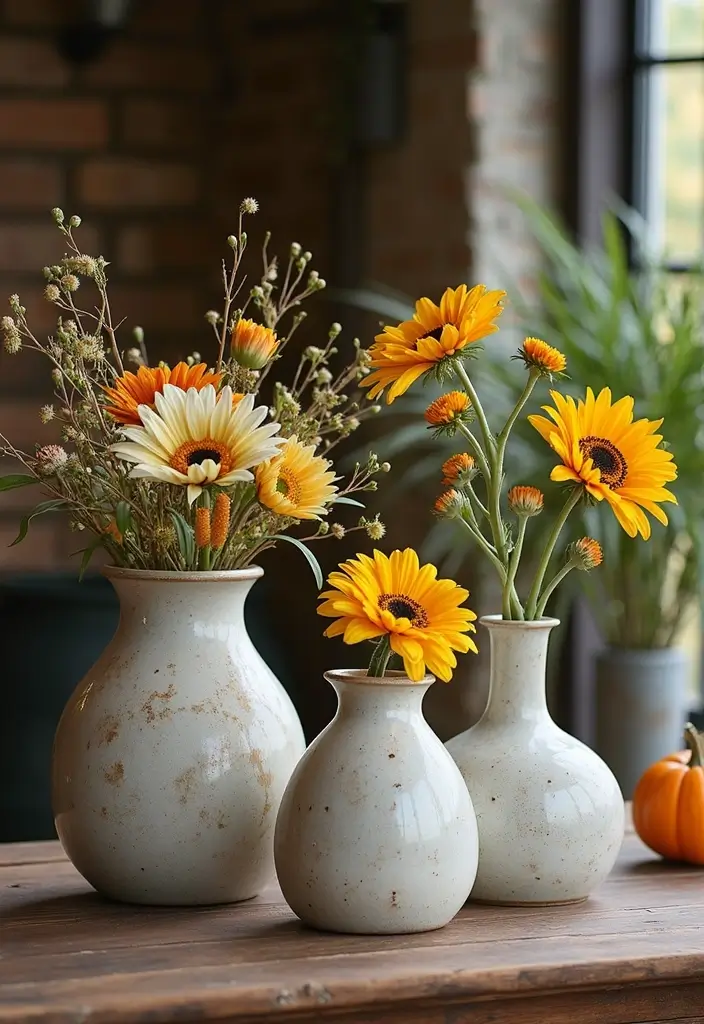 30+ Decorative Glass Vases On Display For Elegant Interiors 56 30+ Decorative Glass Vases On Display For Elegant Interiors - 22. Seasonal Decorative Vases