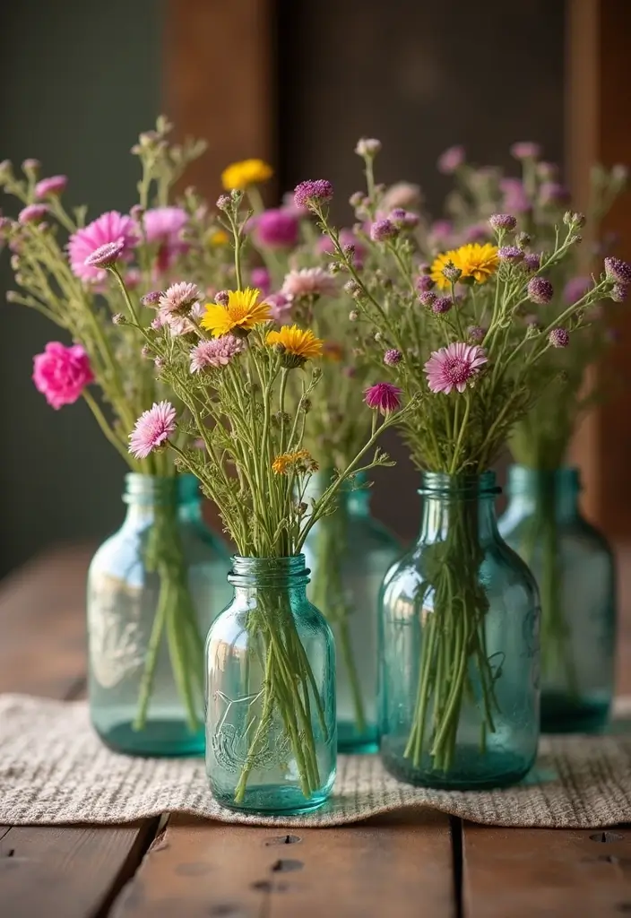 30+ Decorative Glass Vases On Display For Elegant Interiors 67 30+ Decorative Glass Vases On Display For Elegant Interiors - 25. Vintage Glass Jars as Decorative Vases